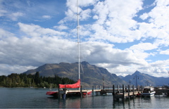 Bateau rouge